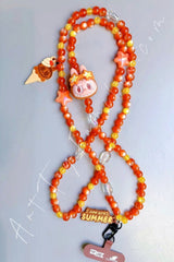 The Monsters Labubu Jump Into Summer Series Phone Charm