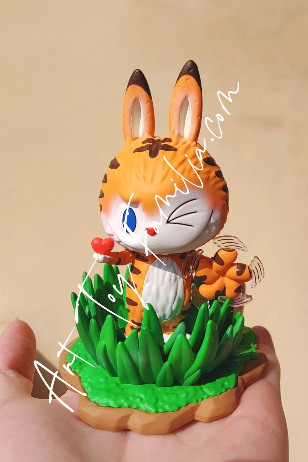 The Monsters Labubu Tiger Figurine