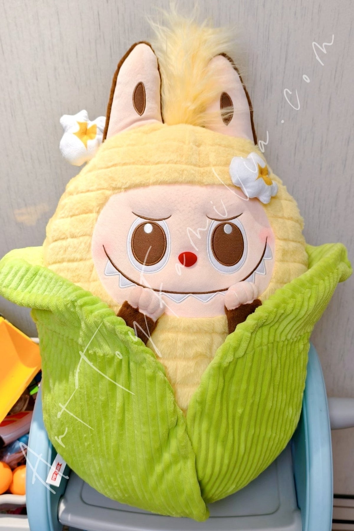 The Monsters Labubu Wacky Mart Series Corn Pillow