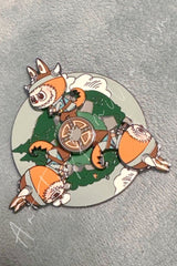 The Monsters Zimomo Rotating Fridge Magnet