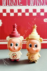 Twinkle Twinkle Create Your Taste Series Bubble Milk Tea & Cherry Iced Tea Figurine