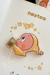 Twinkle Twinkle × Hey Tea Series Metal Badge