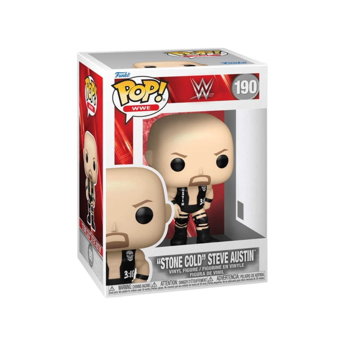 "Stone Cold" Steve Austin #190 Funko Pop - WWE