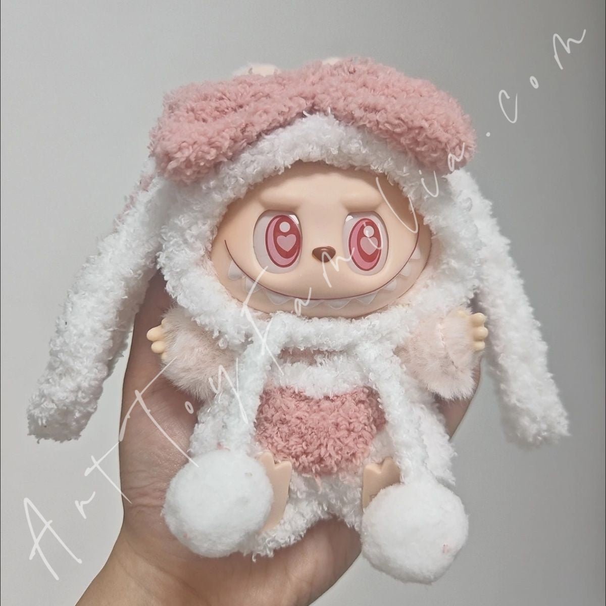 Doll Cloth Cuddly Plush Bunny Suit - 020