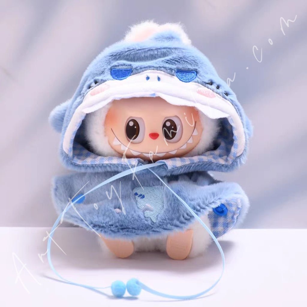 Doll Cloth Sunny Zoo Hooded Puffcape - 015