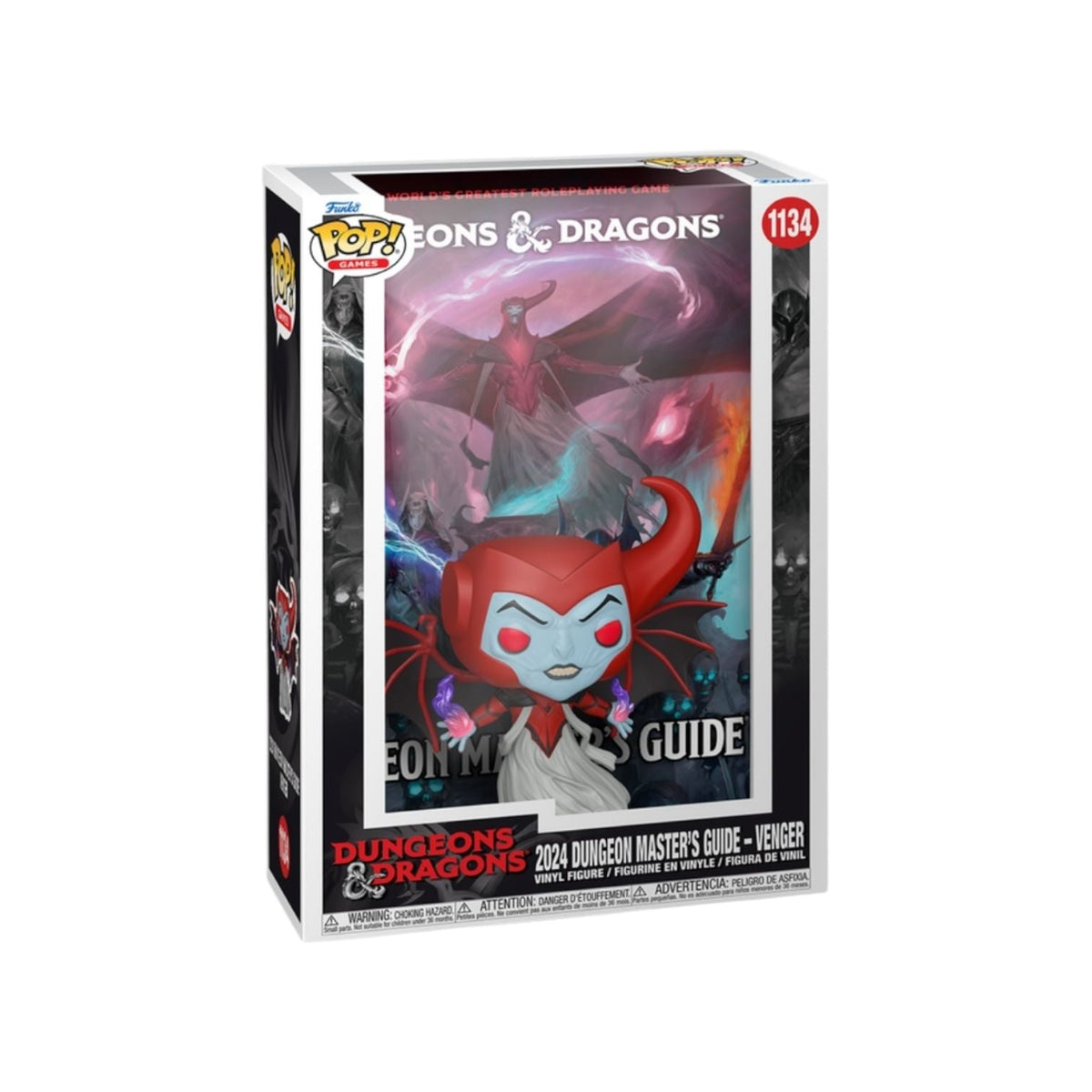 2024 Dungeon Masters Guide - Venger #1134 Funko Comic Cover - Dungeons and Dragons