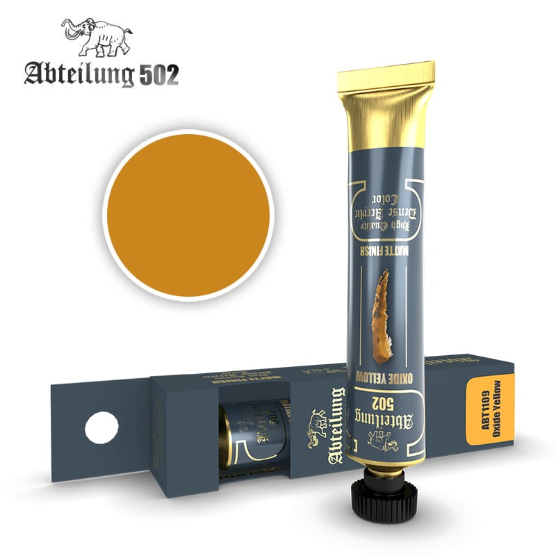 AK Interactive - Dense Acrylics - Oxide Yellow 20ml