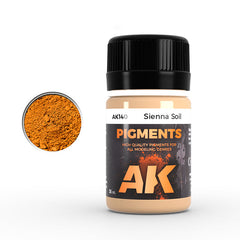 AK Interactive - Pigments  - Sienna Soil 35ml