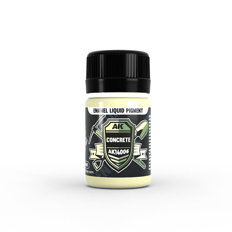 AK Interactive - Pigments  - Concrete - Liquid Pigment 35ml