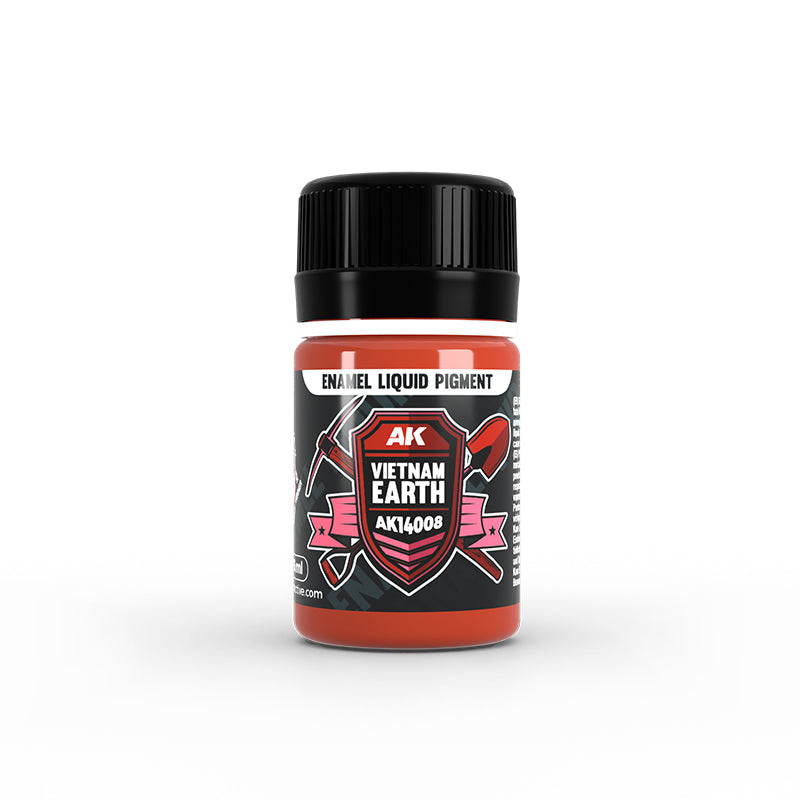 AK Interactive - Pigments  - Vietnam Earth - Liquid Pigment 35ml