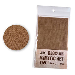 Ak Interactive - Accessories - Regular Camouflage Net Type 1 Sand