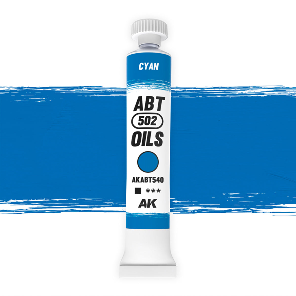 AK Interactive - Oils - Cyan 20ml