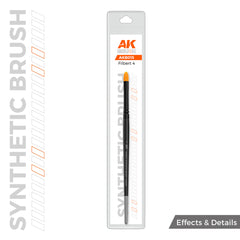 AK Interactive - Brushes - Synthetic Brush - Filbert 4