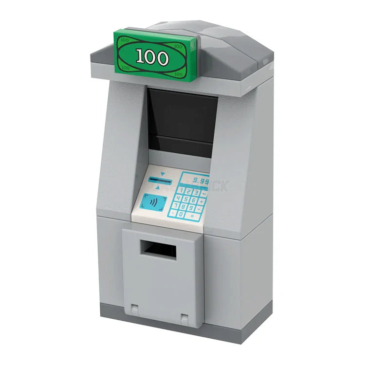 LEGO "ATM" - Walled Automatic Teller Machine [MiniMOC]