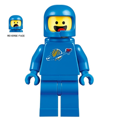 LEGO Minifigure - Benny - Smile / Scared (2017) [The LEGO Movie]