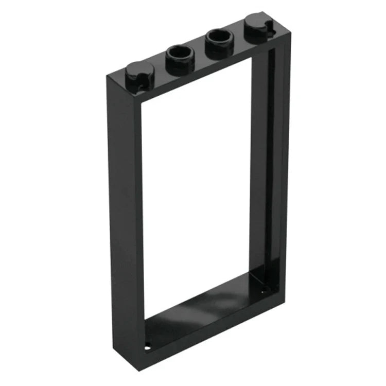LEGO Door Frame 1 x 4 x 6, Two Holes, Black [60596 / 40289] 6337273