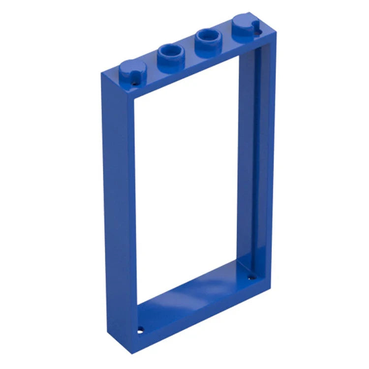 LEGO Door Frame 1 x 4 x 6, Two Holes, Blue [60596 / 40289] 6262960