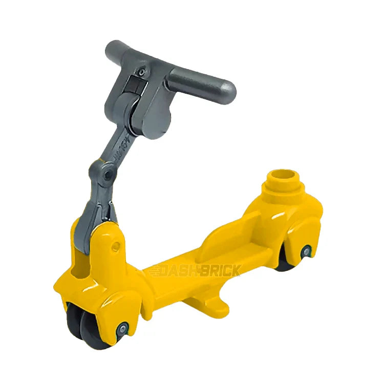 LEGO "Electric Scooter" Minifigure, Bright Light Orange [MiniMOC]