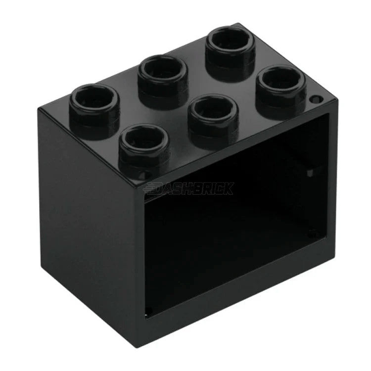 LEGO Container, Cupboard, Kitchen Bench, Storage 2 x 3 x 2, Black [4532b] 6138479