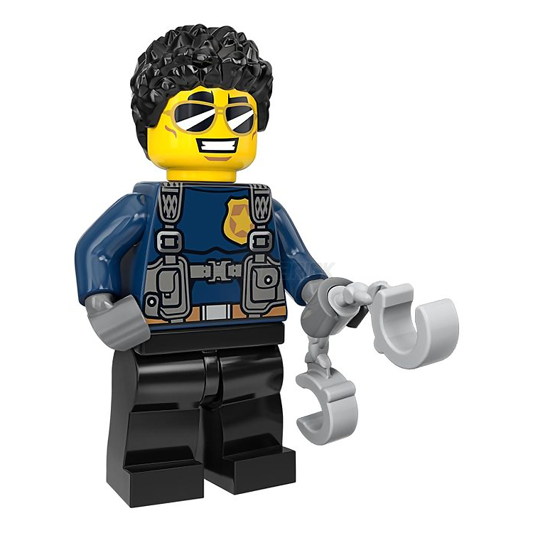 LEGO Minifigure - "Duke DeTain", Police Officer (2019) [CITY]
