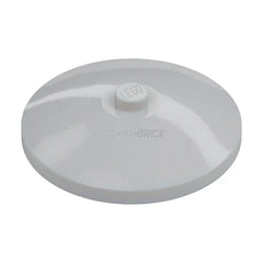 LEGO Dish 4 x 4 Inverted (Radar) with Solid Stud, Light Grey [3960] 4211664