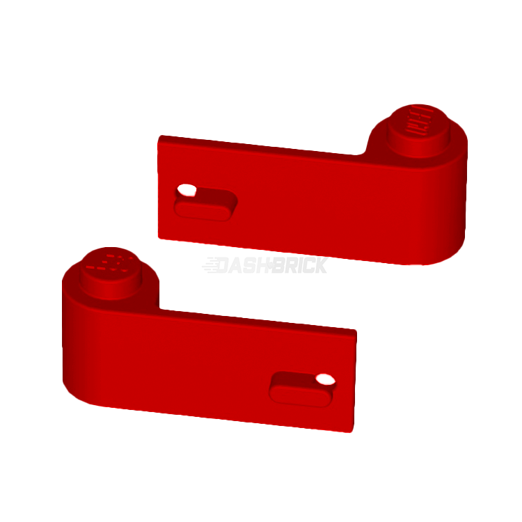 LEGO Door 1 x 3 x 1 Set, Right & Left, Red [3821 + 3822] 4537986 4288209