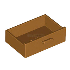 LEGO Container, Cupboard 2 x 3 Drawer, Medium Nougat [4536]