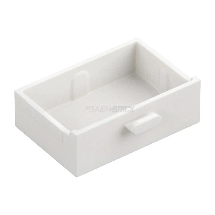 LEGO Container, Cupboard 2 x 3 Drawer, White [4536]