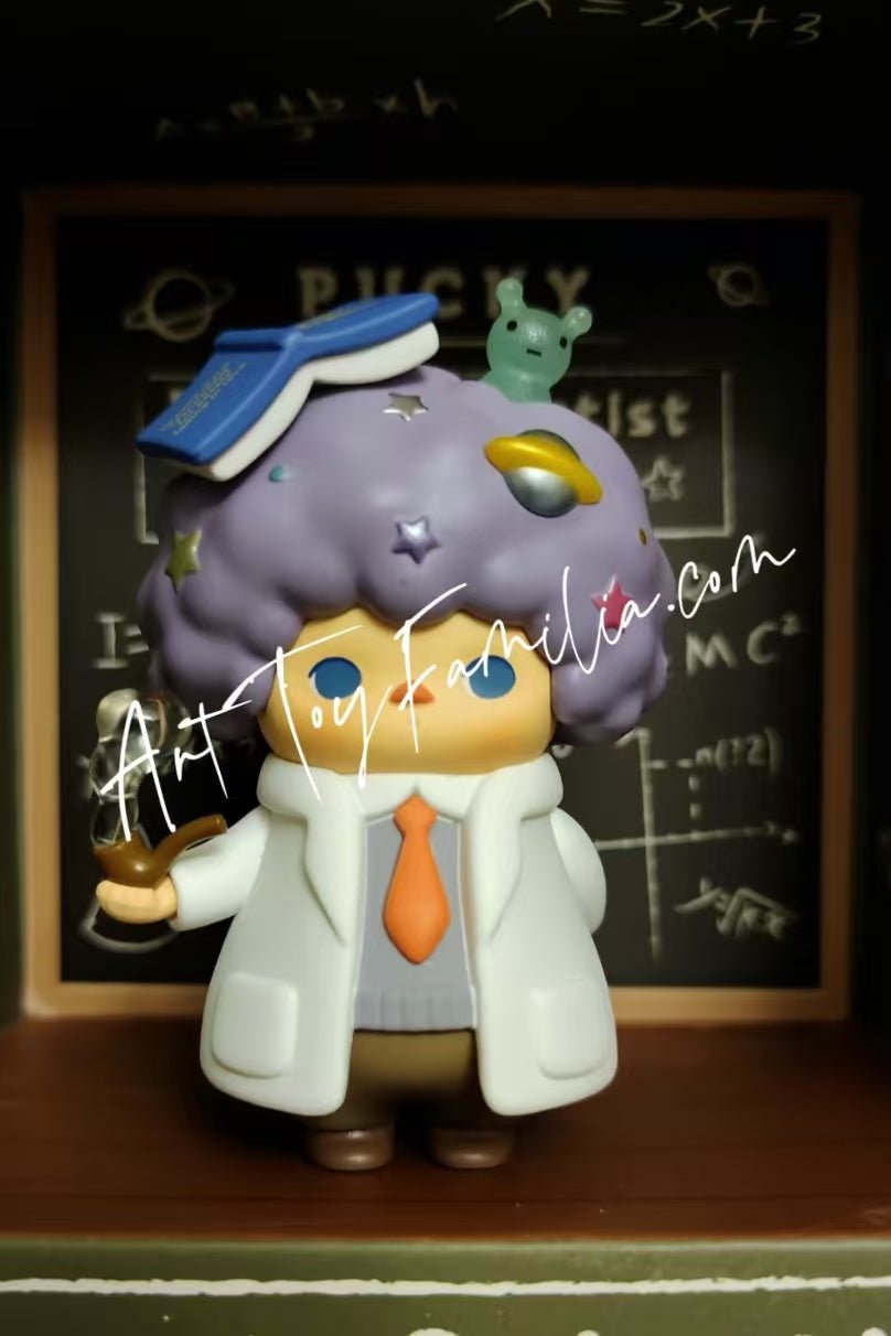 Pucky Planet Scientist Baby Figurine