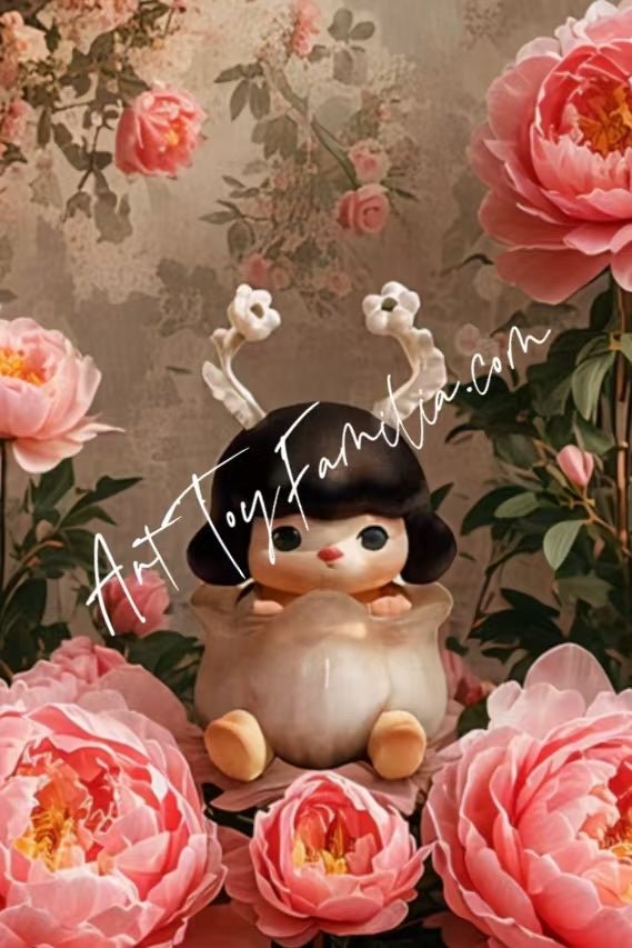 Pucky Ink Flowers Figurine