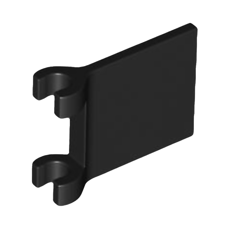 LEGO Flag 2 x 2 Square, Black [2335] 6363034