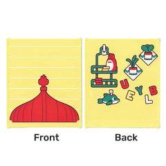 LEGO Glass Insert for Window/Frame 1 x 6 x 6, Roof Spire/Hanging Shower Rack, Bath Toys and Letters, Bright Light Yellow [42509pb16] 6536519
