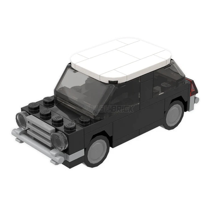 LEGO "Classic Cooper" - Mini, Black [MiniMOC]