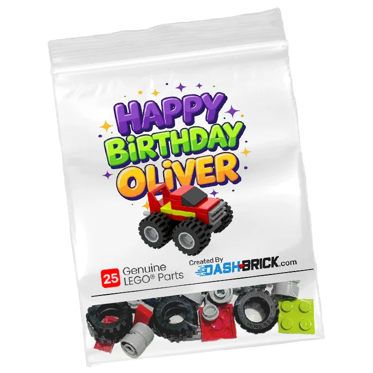 LEGO "Monster Truck - Party Favour" - Perfect of Themed Birthday Parties! [MiniMOC]