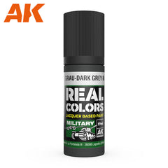 AK Interactive - Real Colours -Dunkelgrau-Dark Grey Ral 7021 17 ml