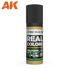 AK Interactive - Real Colours -Light Stone No.61 (Bs381) 17 ml