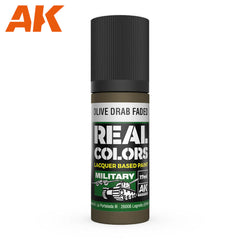 AK Interactive - Real Colours -Olive Drab Faded 17 ml