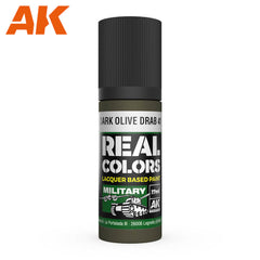 AK Interactive - Real Colours -Dark Olive Drab 41 17 ml