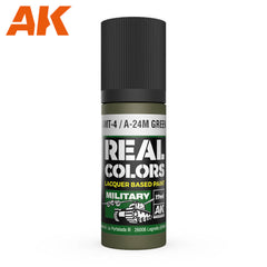 AK Interactive - Real Colours -Amt-4 / A-24M Green 17 ml