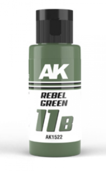 AK Interactive - Dual Exo 11B - Rebel Green  60ml