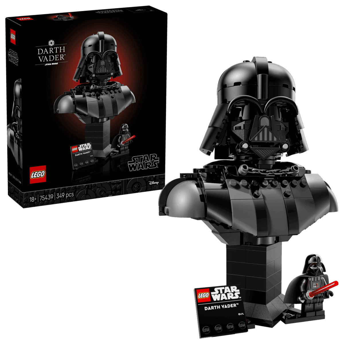 Darth Vader Bust LEGO 75439