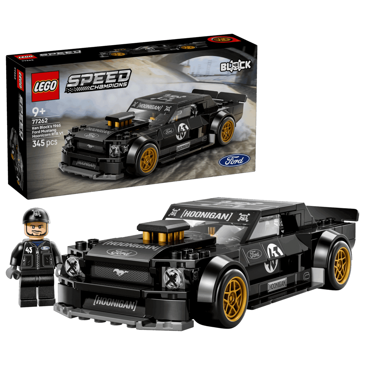 Ken Block's '65 Ford Mustang Hoonicorn V LEGO 77262