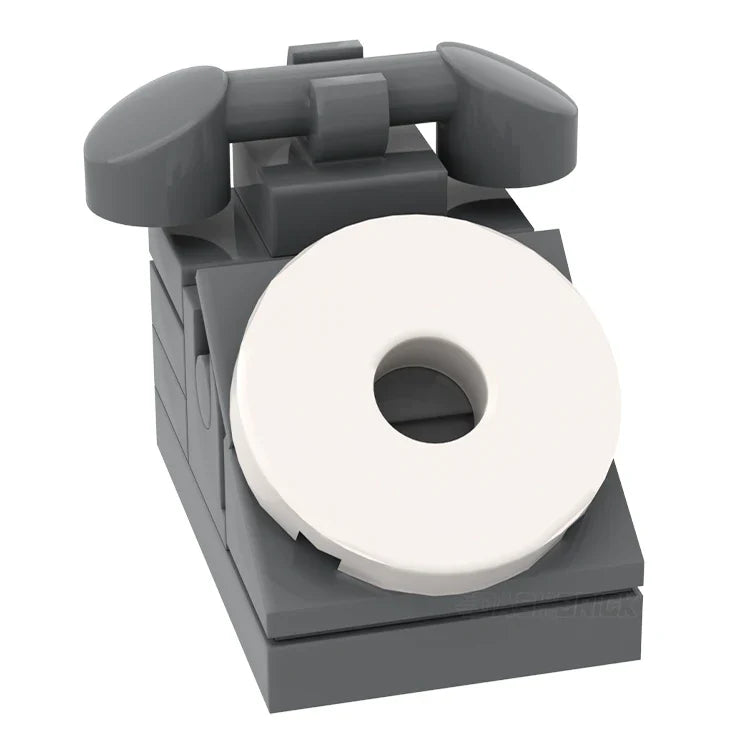 LEGO "Rotary Phone" - Classic Telephone [MiniMOC]