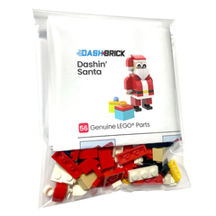 LEGO "Dashin' Santa" - Buildable Santa with Presents [MiniMOC]