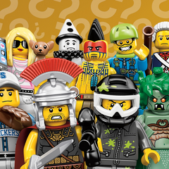 LEGO Collectable Minifigures - Sad Clown (11 of 16) [Series 10]