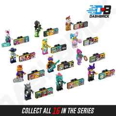 LEGO Minifigure - Alien Keytarist, Vidiyo Bandmates Series 1 (9 of 12) [VIDIYO]