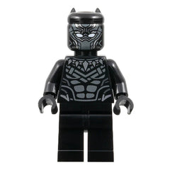 LEGO Minifigure - Black Panther - Dark Bluish Gray Armor, The Infinity Saga [MARVEL]