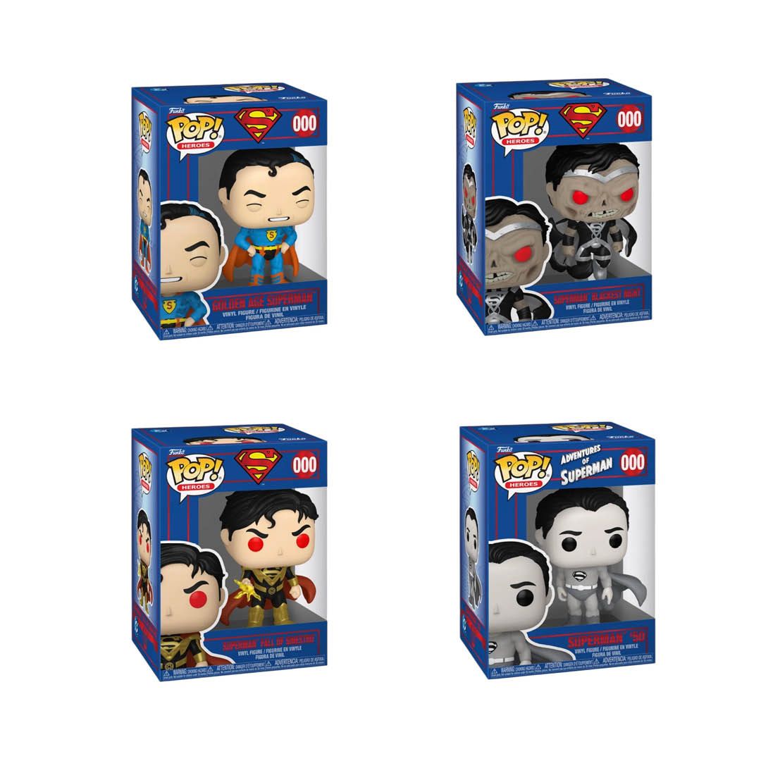 Adventures of Superman Funko Pop Bundle