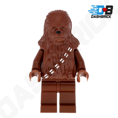 LEGO Minifigure - Chewbacca, Classic, Reddish Brown (Original 2004 Edition) [STAR WARS]