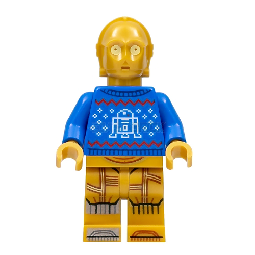 LEGO Minifigure - C-3PO, Holiday Sweater (2022) [STAR WARS] Limited Edition